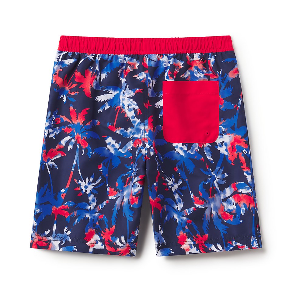 Boys Coral Sea 17" Boardshort Red