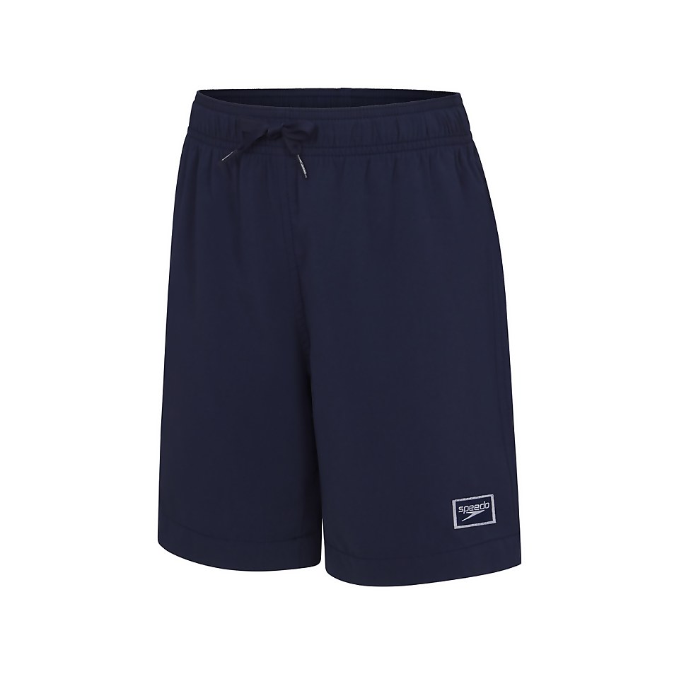 Men's Youth Solid Volley Swim Trunks Navy