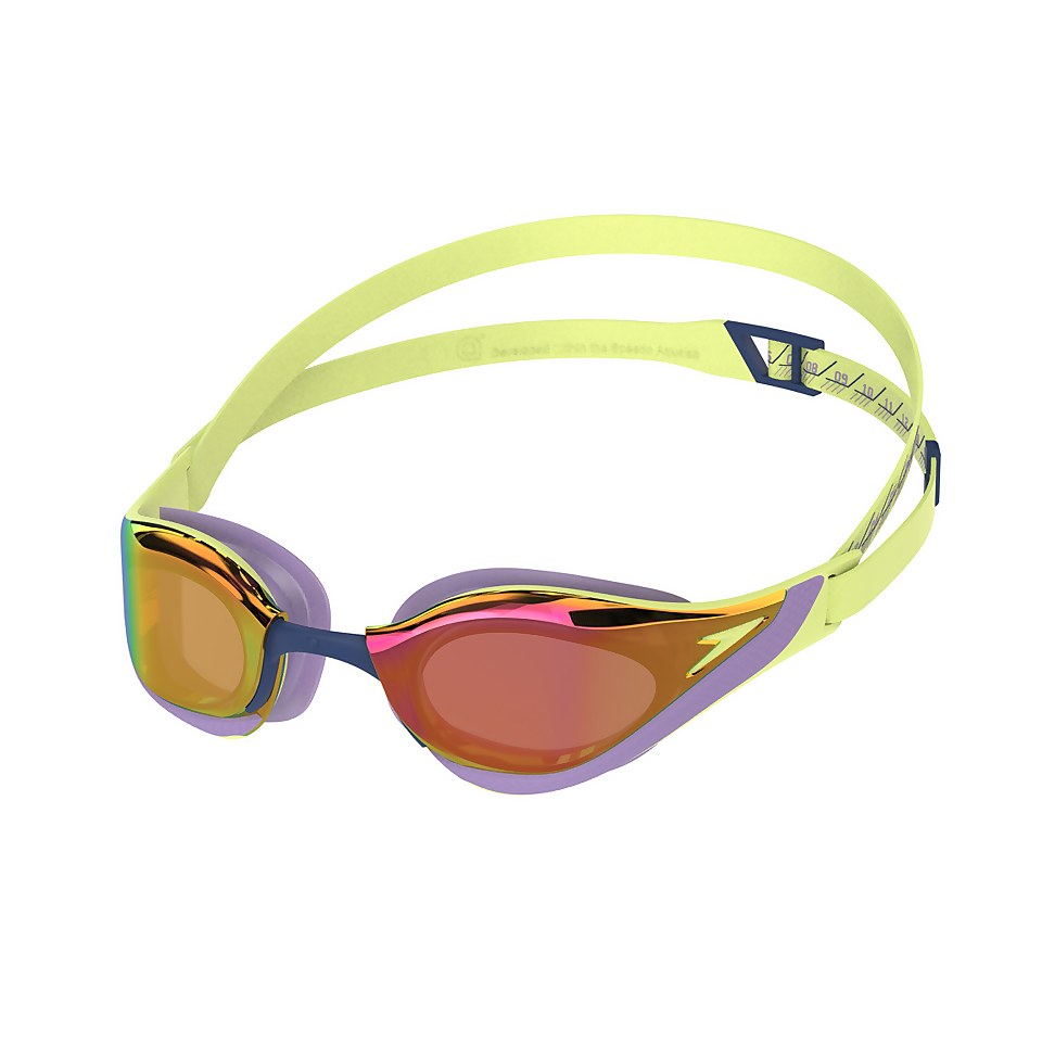 Fastskin Pure Focus Mirrored Goggles Purple/Yellow