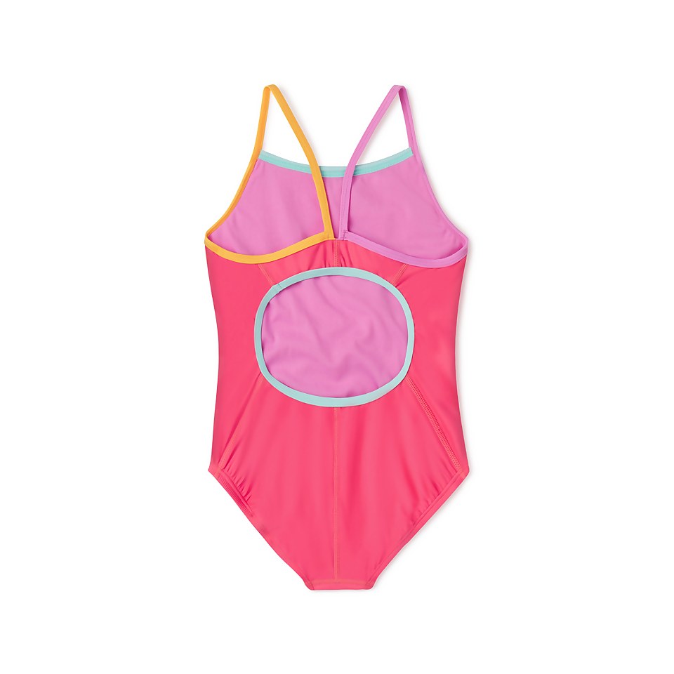 Solid Propel Back One Piece