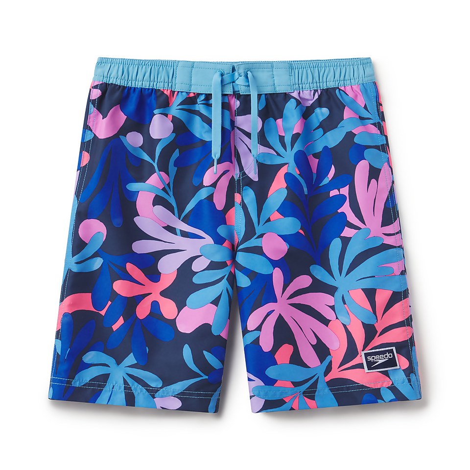 Boys Coral Sea 17" Boardshort Pink