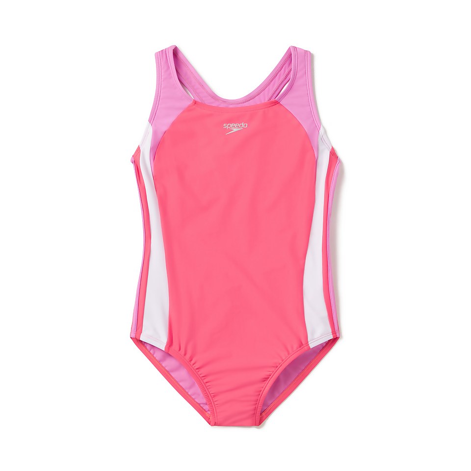 Girl's Infinity Splice One Piece Pink