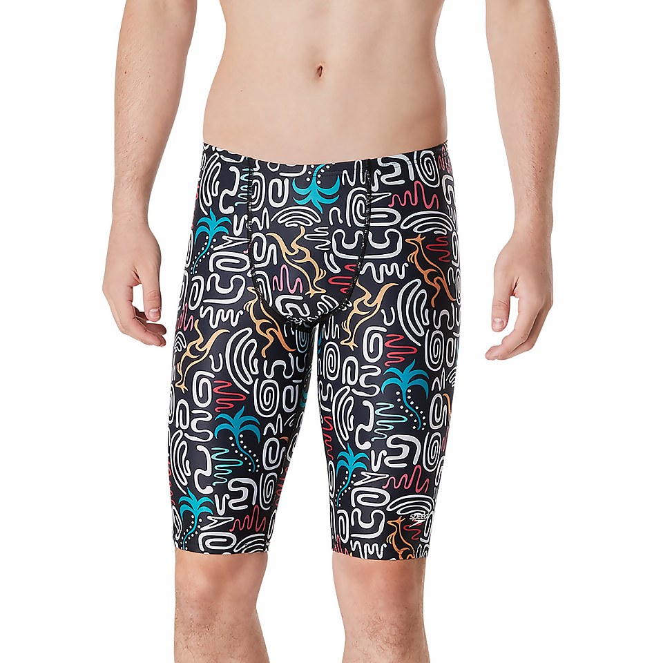 Boy's Printed Jammer Blue