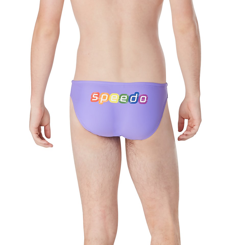 Men's Pride Graphic Solar Brief Purple