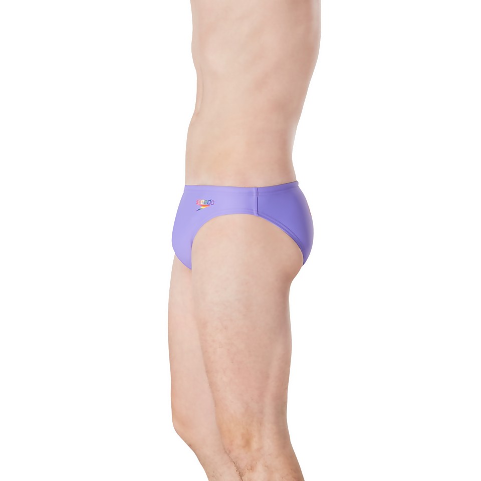 Men's Pride Graphic Solar Brief Purple