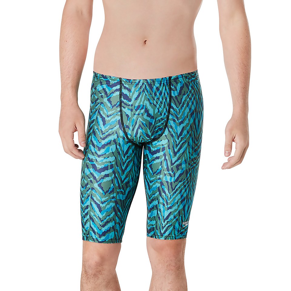 Boy's Printed Jammer Blue
