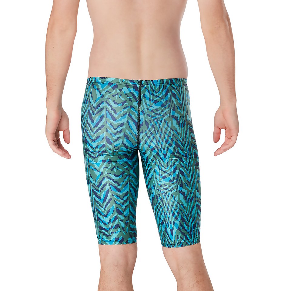 Boy's Printed Jammer Blue