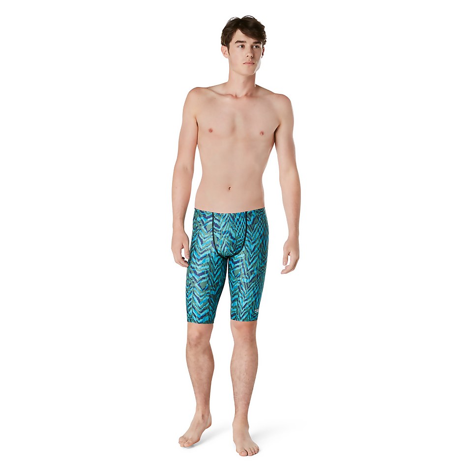 Boy's Printed Jammer Blue