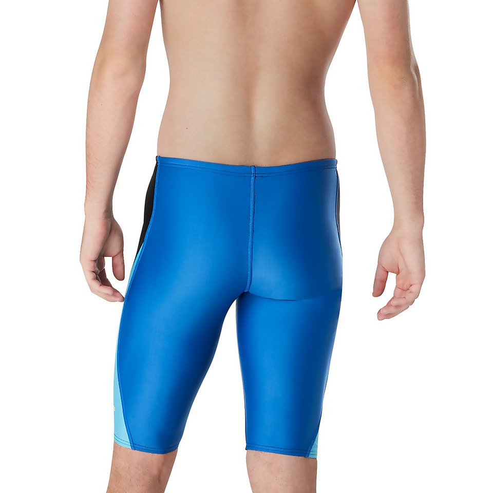 Cuissard de natation épissé pour garçons, bleu