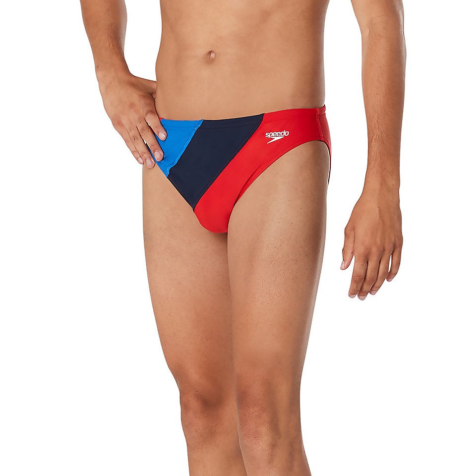 Men's Colorblock Beachstar Brief 2" Red