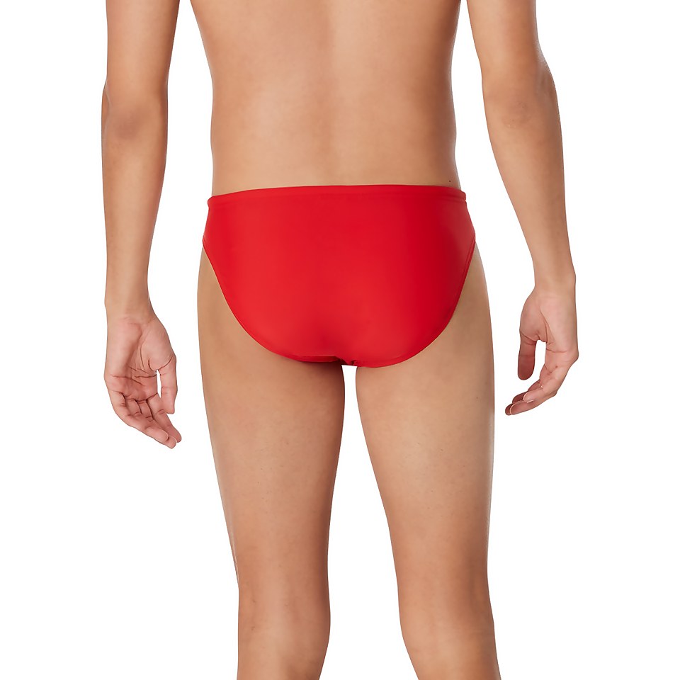 Men's Colorblock Beachstar 2" Brief Red