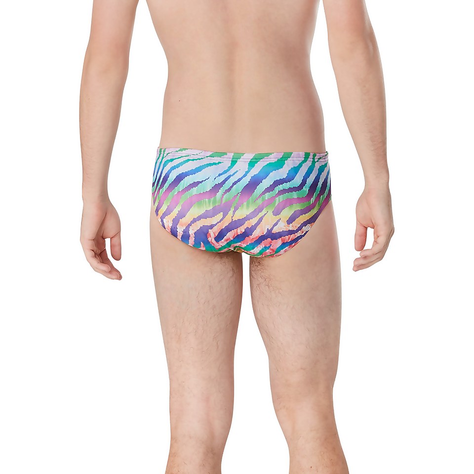 Men's Pride Printed One Brief Red