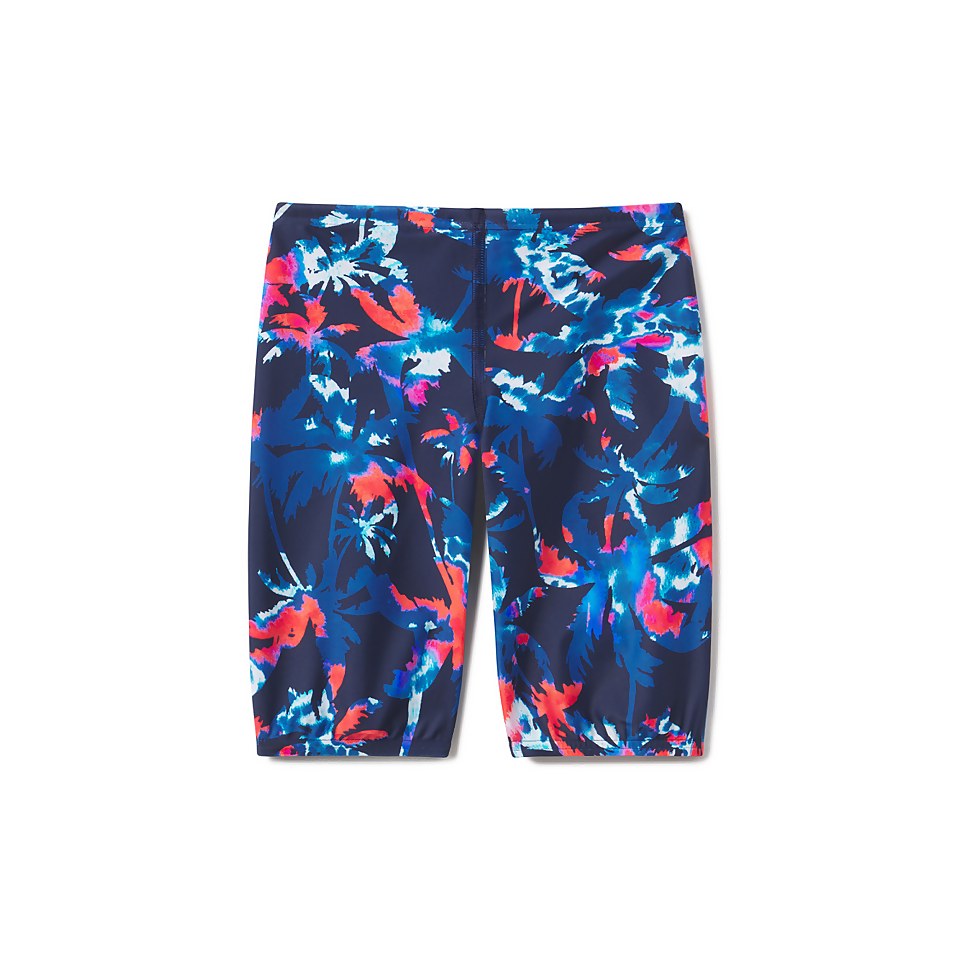 Boy's Aura Palms Jammer Blue