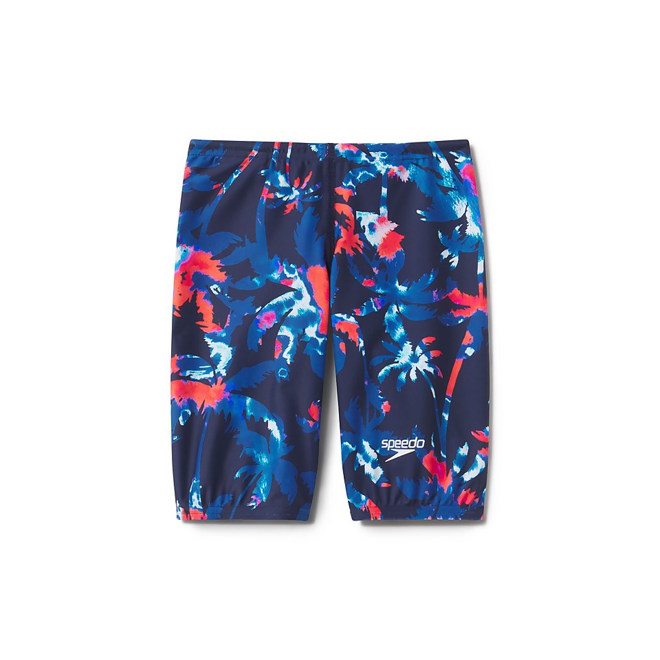 Boy's Aura Palms Jammer Blue