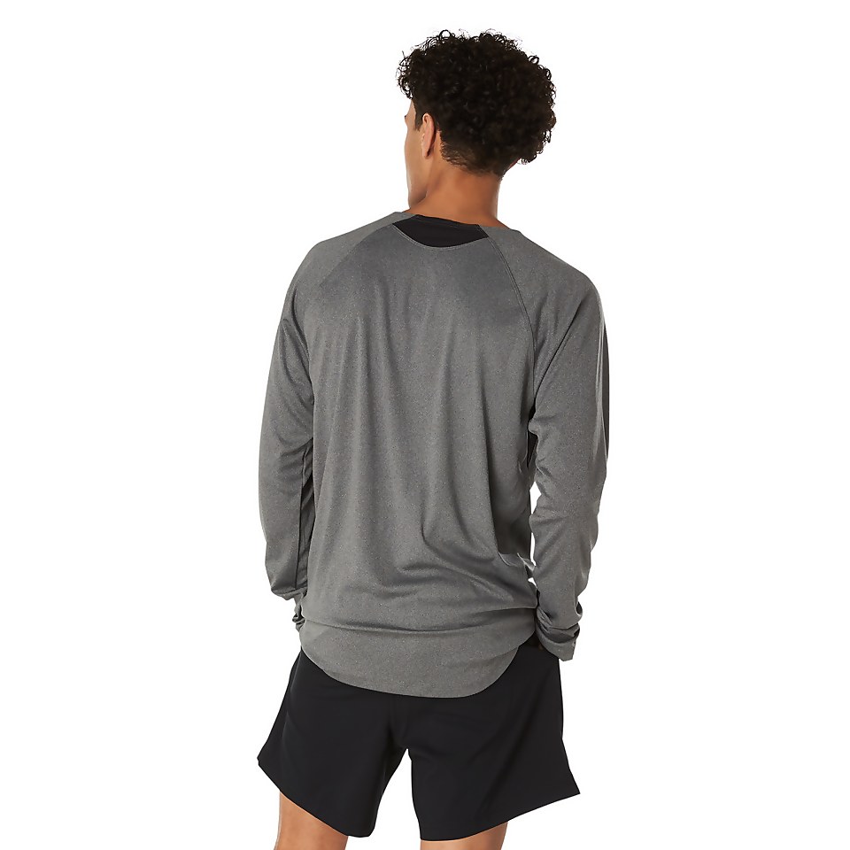 Maillot dermoprotecteur de bain manches longues Speedo pour hommes, gris