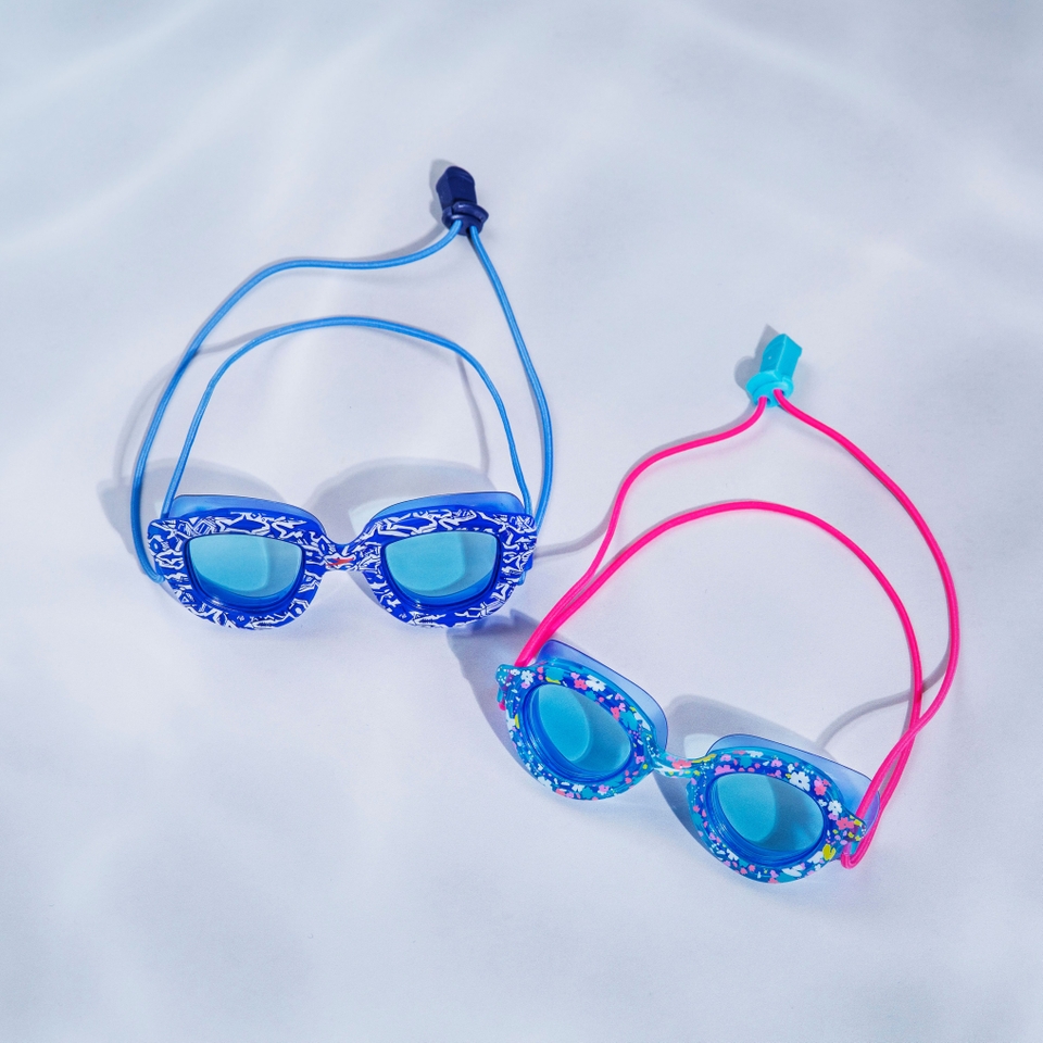 Lunettes Sunny G Pop Seasiders à motif imprimé pour enfants, bleu