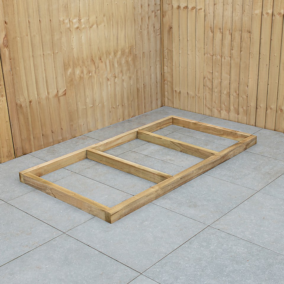 6x3ft Pressure Treated Shed Base
