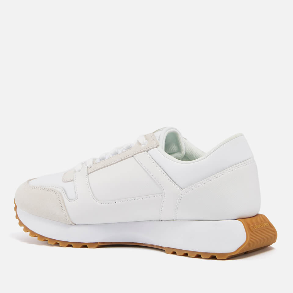 Calvin Klein Men's Leather and Suede Trainers