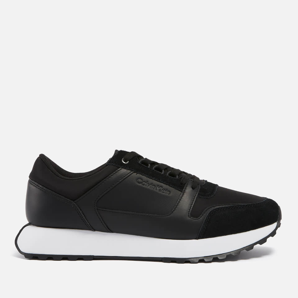 Calvin Klein Men's Leather and Suede Trainers