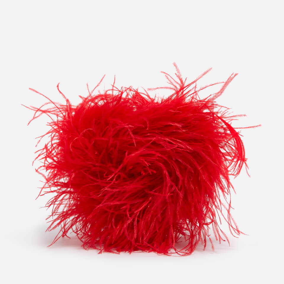 Alexander Wang Heart Feather Clutch