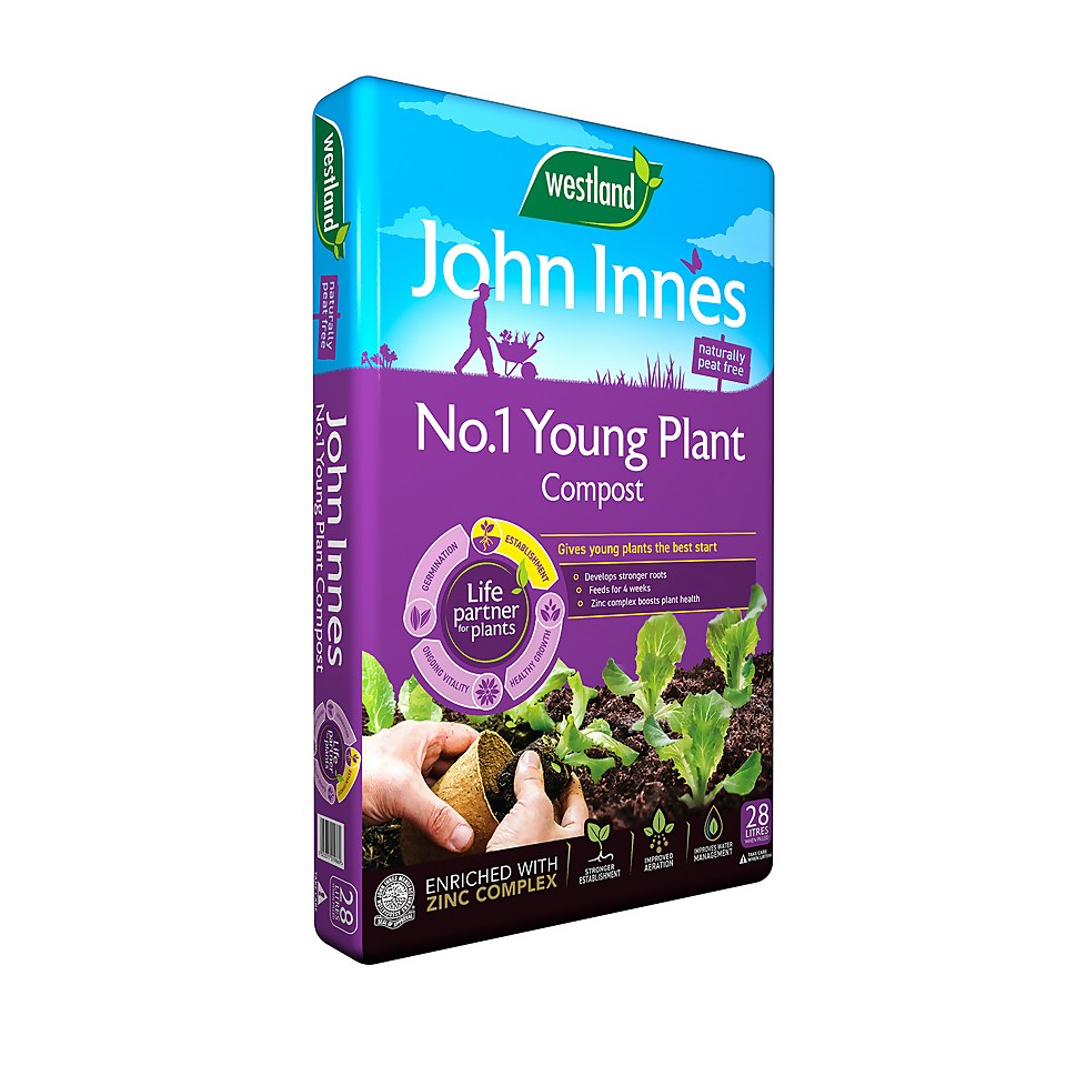 Westland John Innes Peat Free No.1 Young Plant Compost - 28L