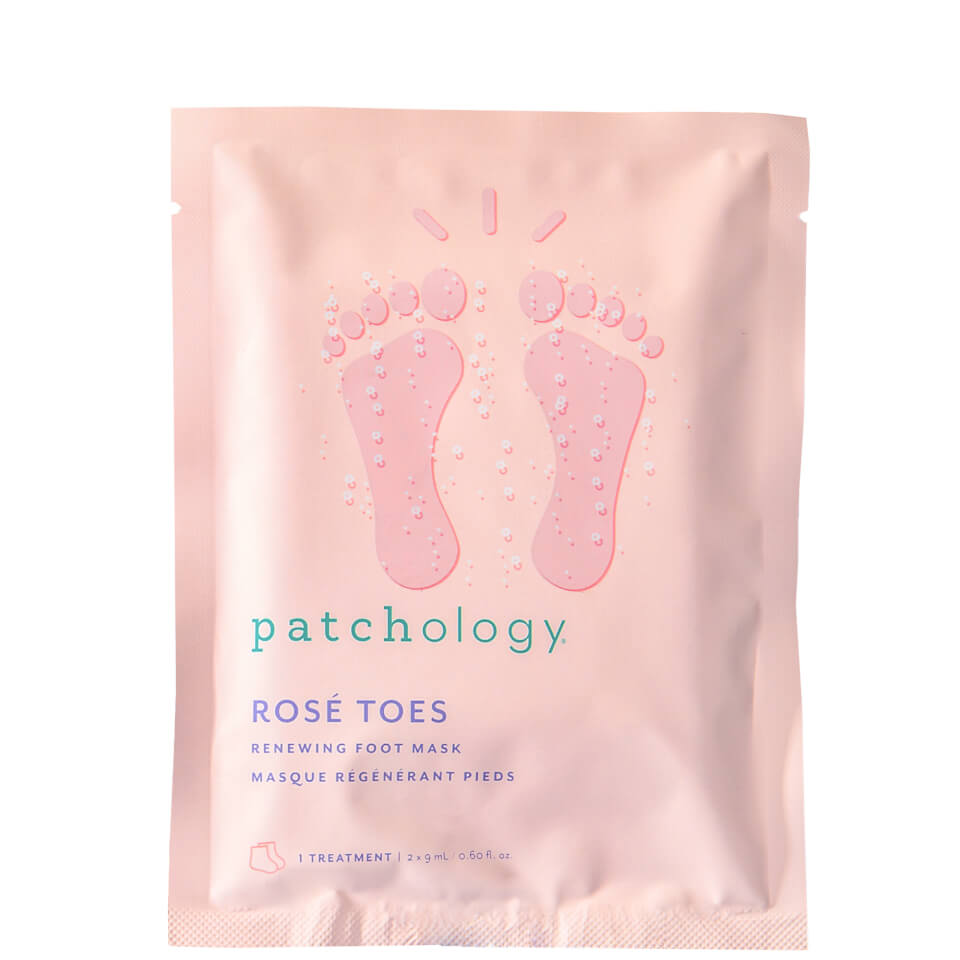 Patchology Rosé Toes -Renewing Foot Mask 60g