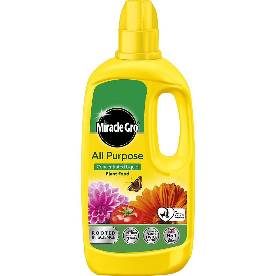 Miracle-Gro All Purpose Concentrated Liquid Plant Food - 800ml