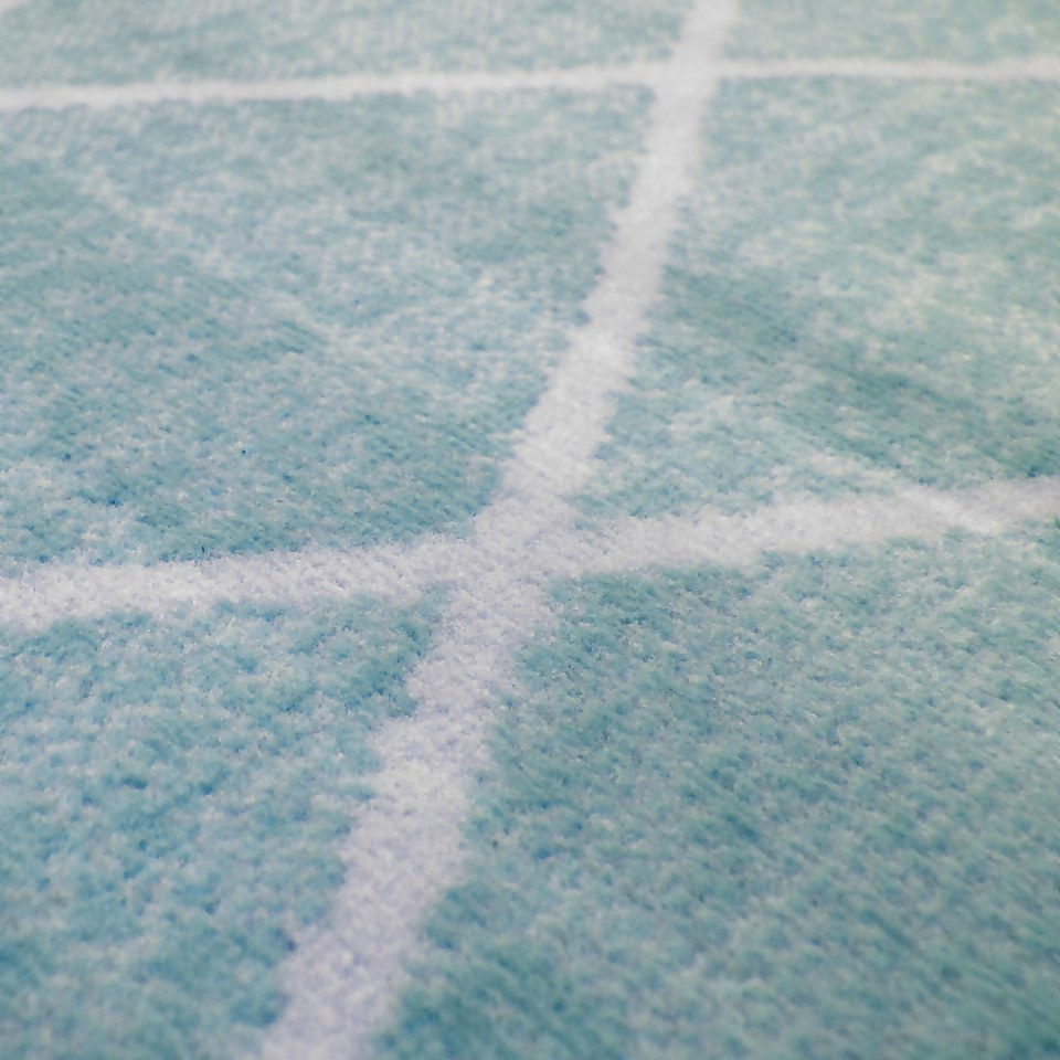 Maestro Berber Rug Teal 120x170cm Homebase