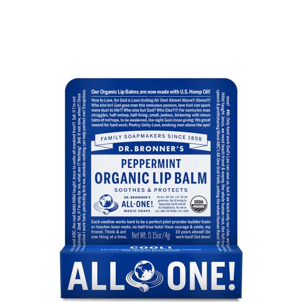 Dr. Bronner's Organic Lip Balm - Peppermint
