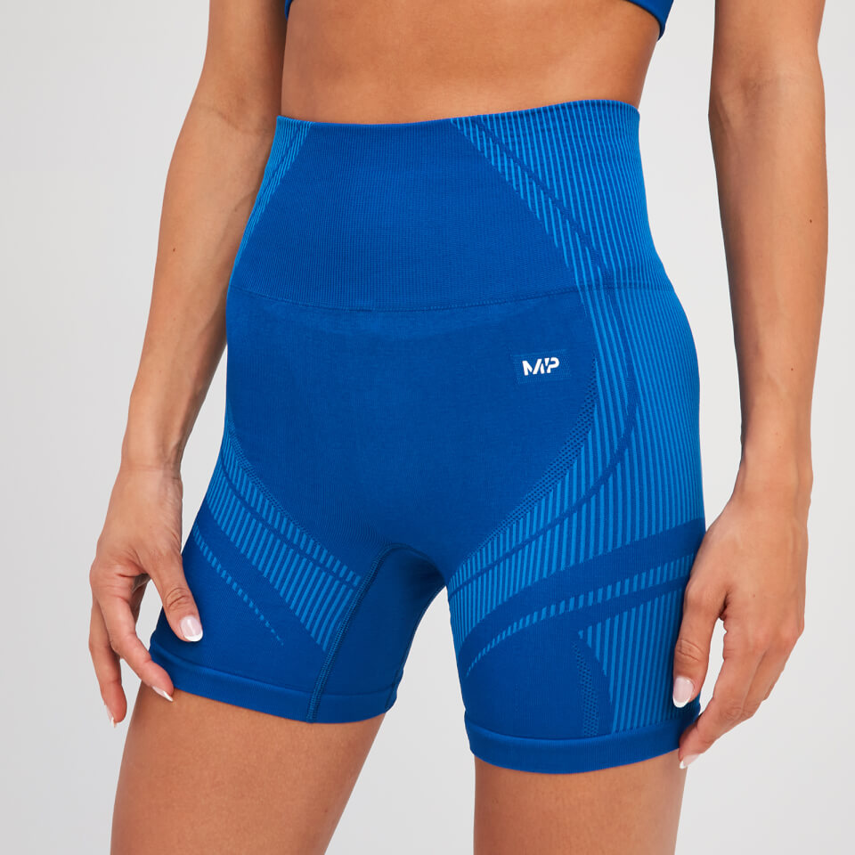 MP Women's Tempo Ultra Seamless Booty Shorts - Surf Blue