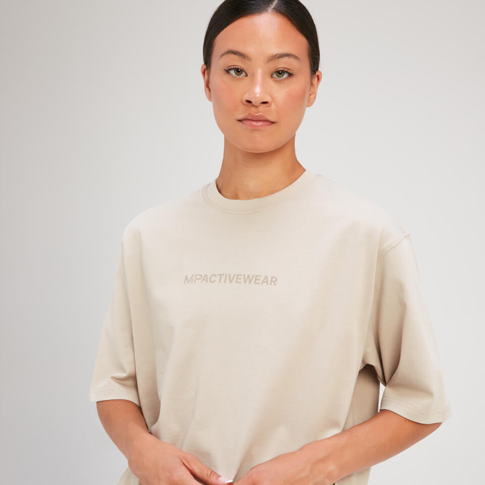 MP Women's Rest Day Oversized T-Shirt - Canvas Grey 