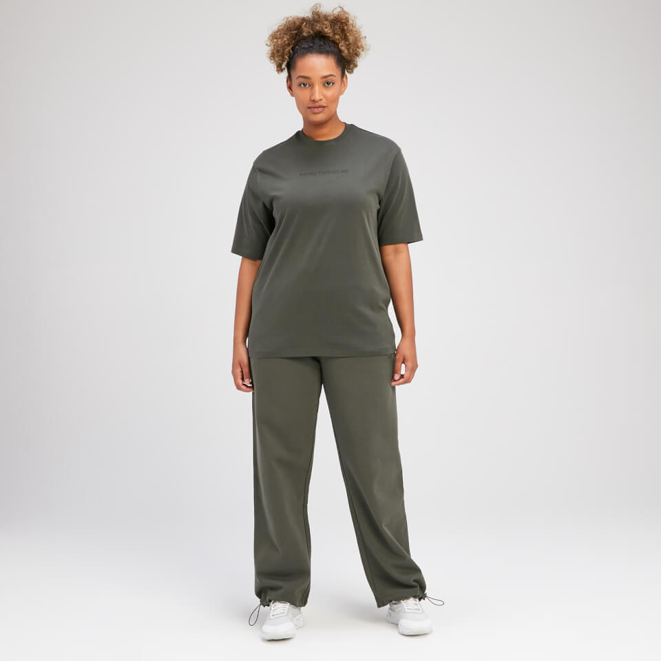 MP Women's Rest Day Oversized T-Shirt - Taupe Green