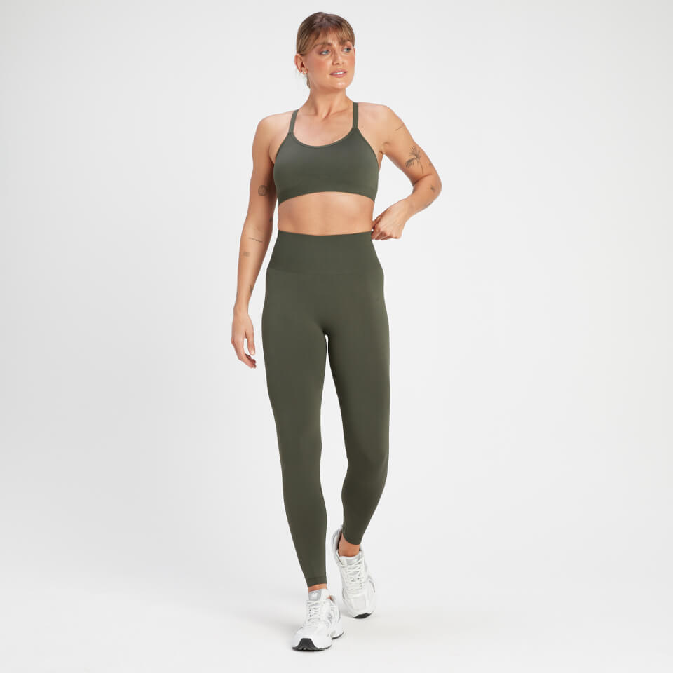 MP Women's Rest Day Seamless Leggings - Taupe Green 