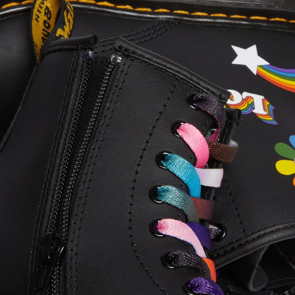 Dr. Martens Kids' 1460 Hydro Pride Leather Boots