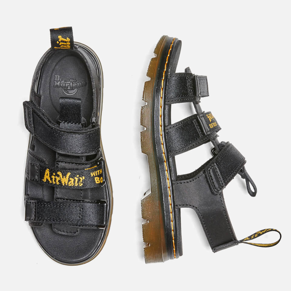Dr. Martens Kids' Callan Extra Tough Faux Leather Sandals
