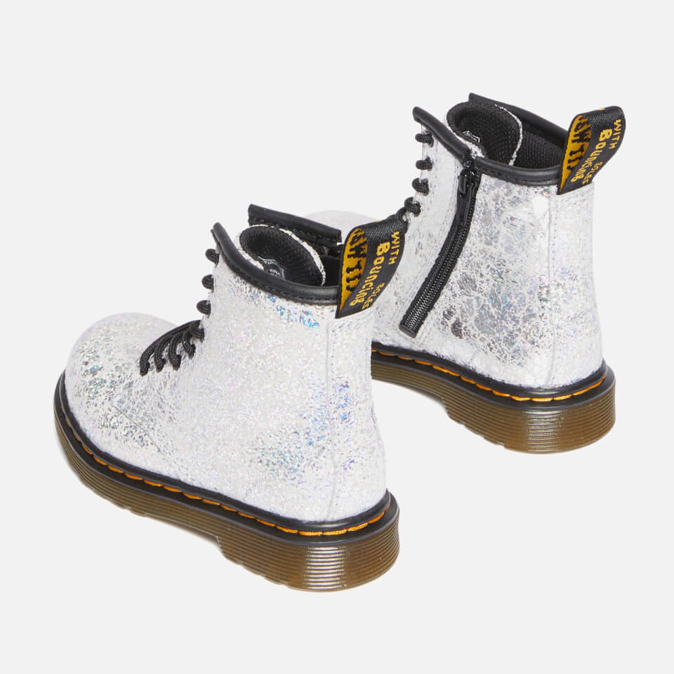 Dr. Martens Toddlers' 1460 Disco Crinkle Leather Boots