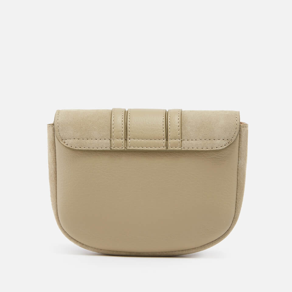 See By Chloé Small Hana Leather and Suede Bag