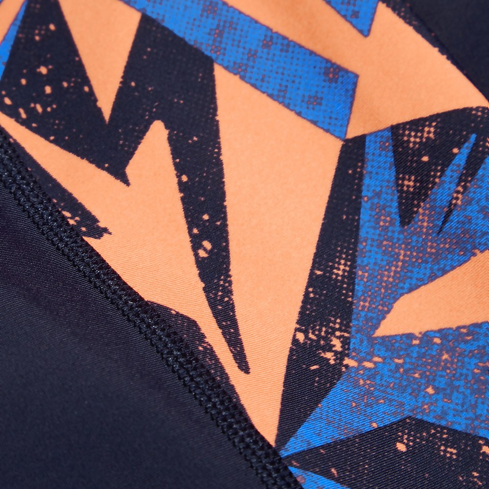 Boys' Hyper Boom Panel Jammer Navy/Orange