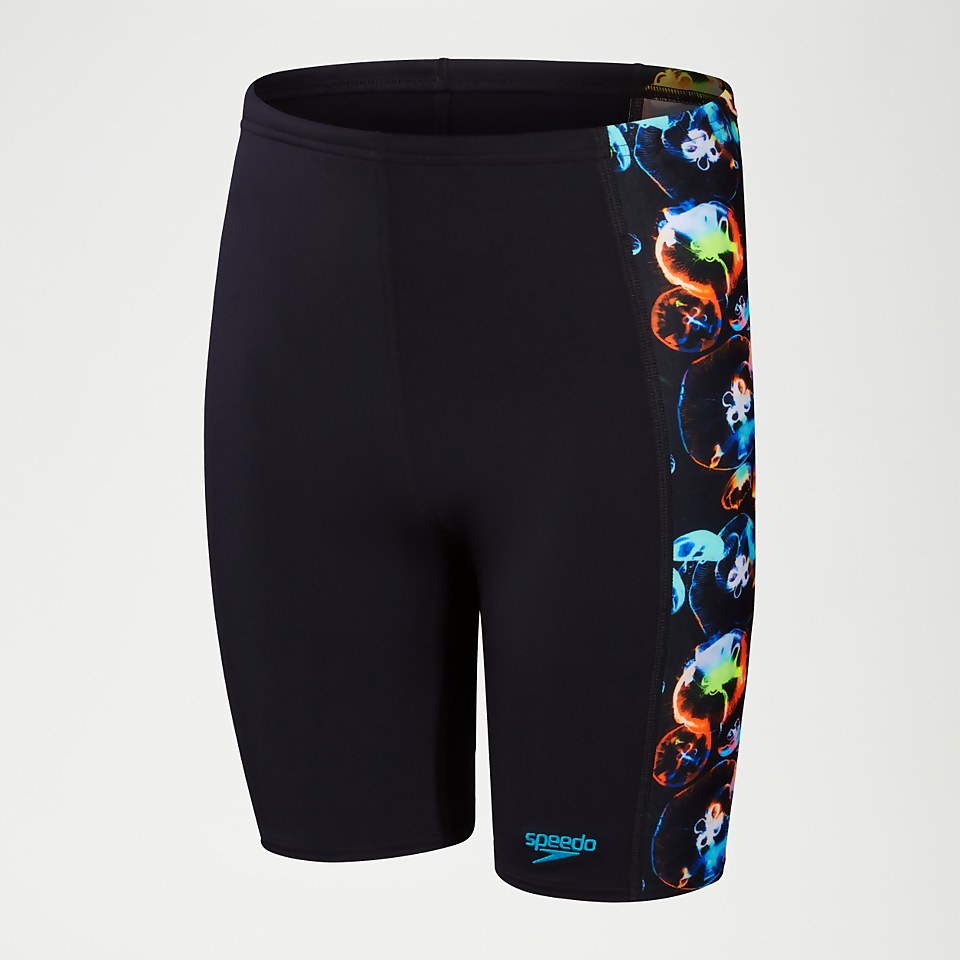 Boys' Digital Panel Jammer Black/Orange