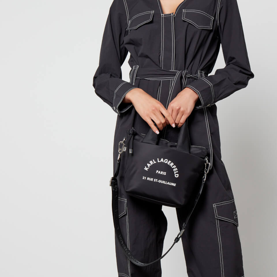 Karl Lagerfeld Interstellar Roller Derby Nylon Small Tote Bag