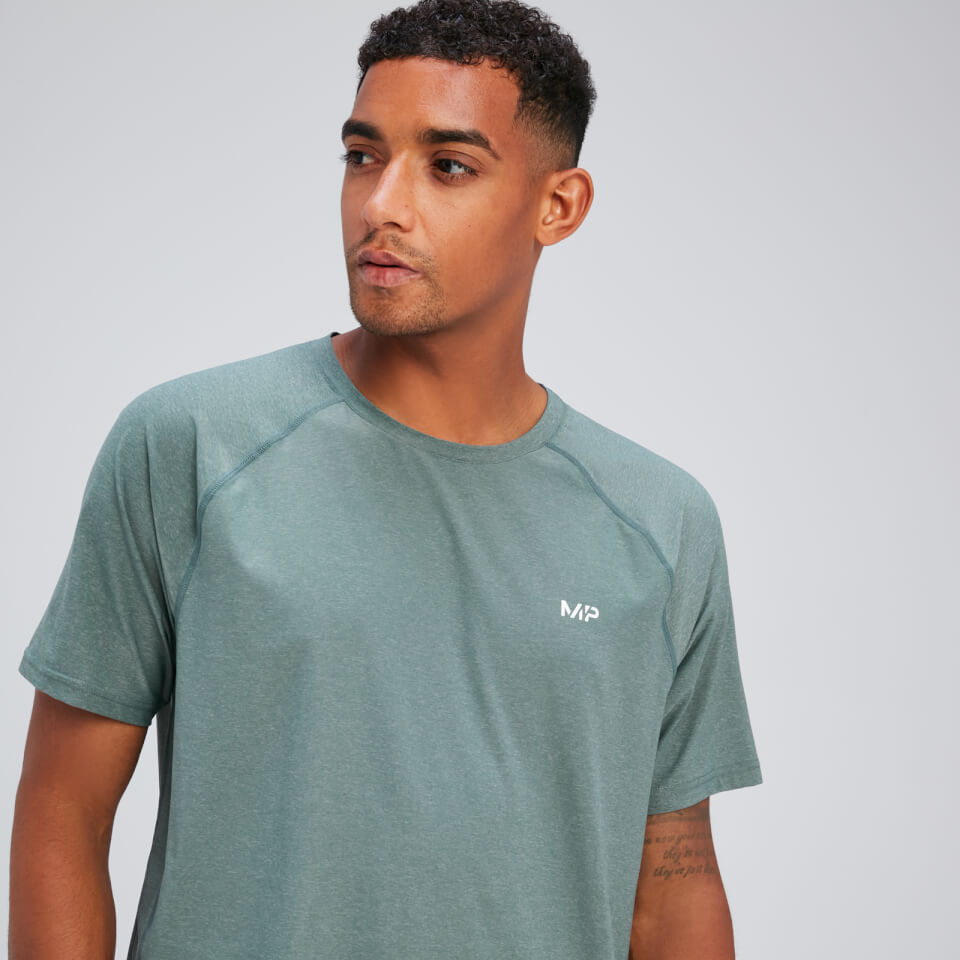 MP Men's Tempo Short Sleeve T-Shirt - Slate Grey Marl