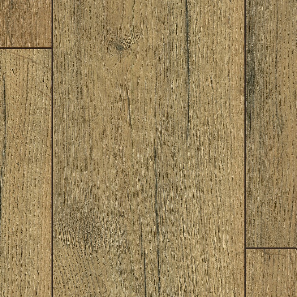 EGGER HOME Brown Loja Oak 8mm Laminate Flooring Sample