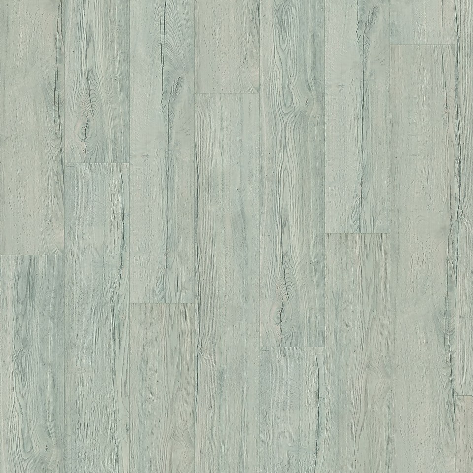 EGGER HOME Grey Elva Oak 10mm Laminate Flooring Sample
