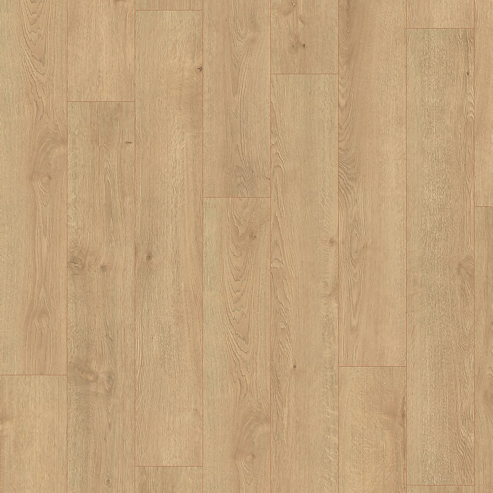 EGGER HOME Light Redmond Oak 8mm Aqua+ Laminate Flooring Sample
