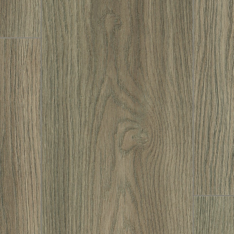 EGGER HOME Light Grey Bolton Oak 8mm Aqua+ Laminate Flooring Sample