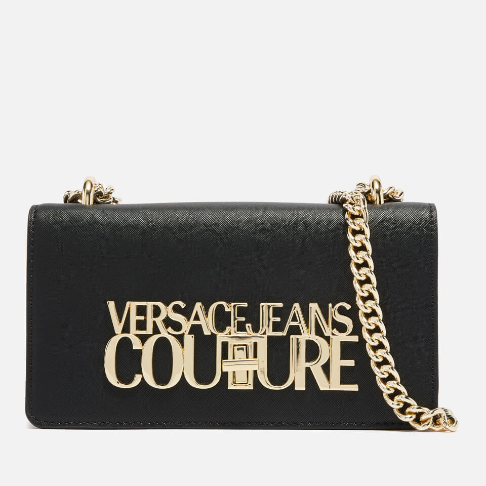 Versace Jeans Couture Faux Saffiano Leather Cross-Body Bag