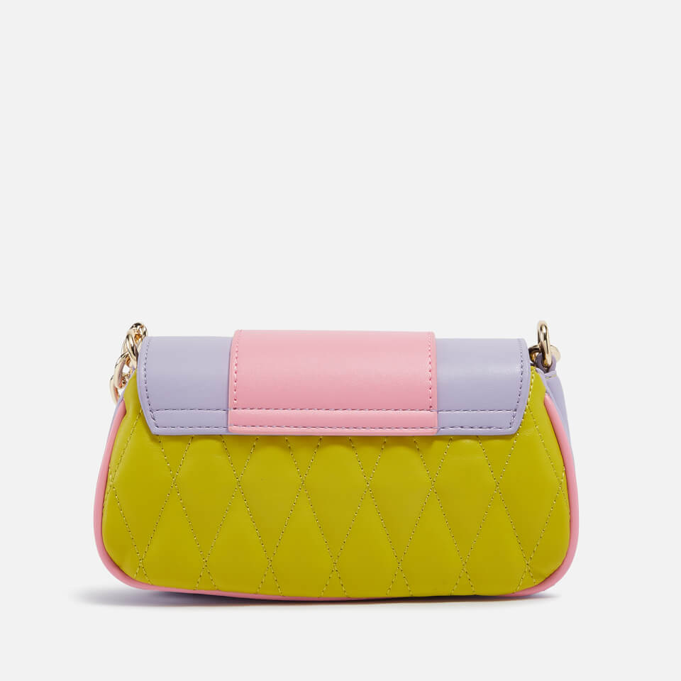 Versace Jeans Couture Colour-Block Leather Bag