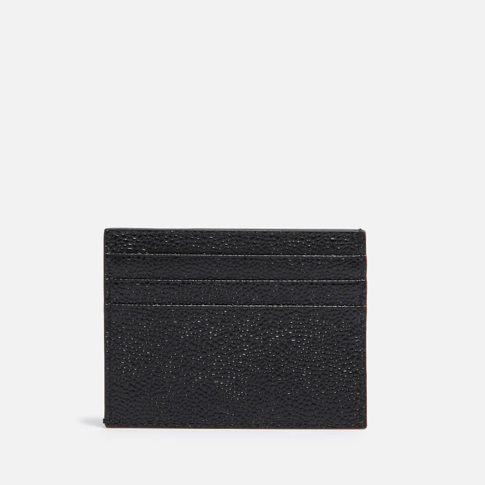 Thom Browne Pebble-Grain Leather Cardholder