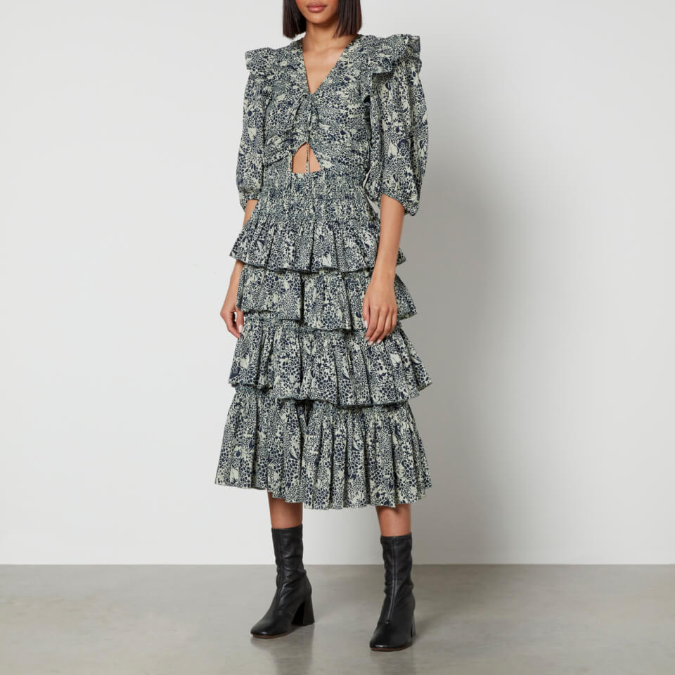 SZBlockprints  PRIYA DRESS 新品　チュニック　綿100