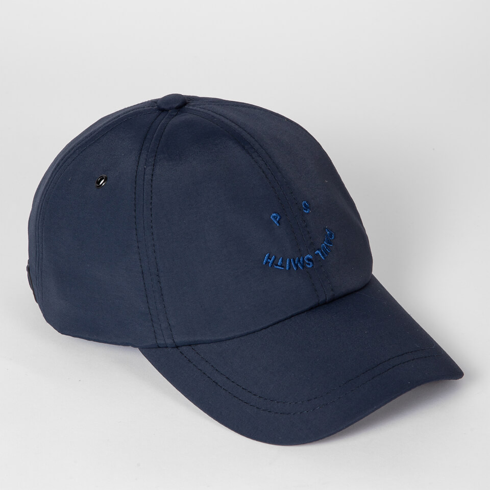 PS Paul Smith Happy Logo-Embroidered Nylon Cap